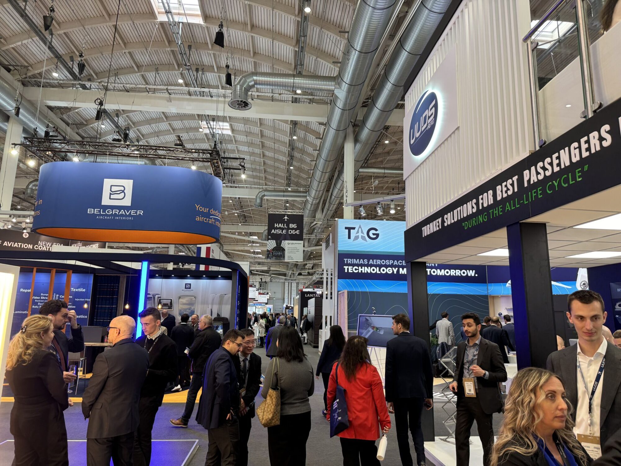 KDC team attending Aircraft Interiors Show 2024