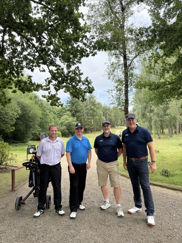 KDC team at Remedy Oak for the innaugural Golf Day in 2025